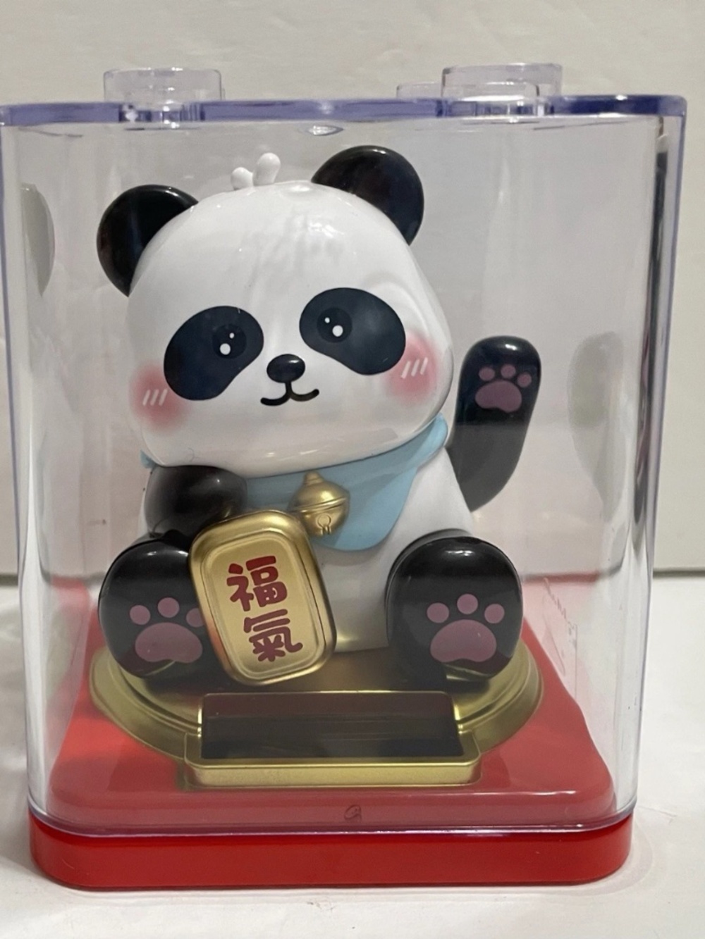 Solar Dancing Panda -福氣 figurine Toy Dashboard Decorative Gift,New! 3.5”